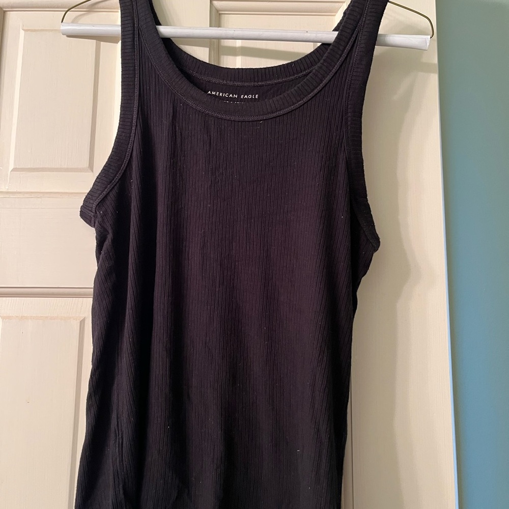 American Eagle Outfitters Black Tank Top